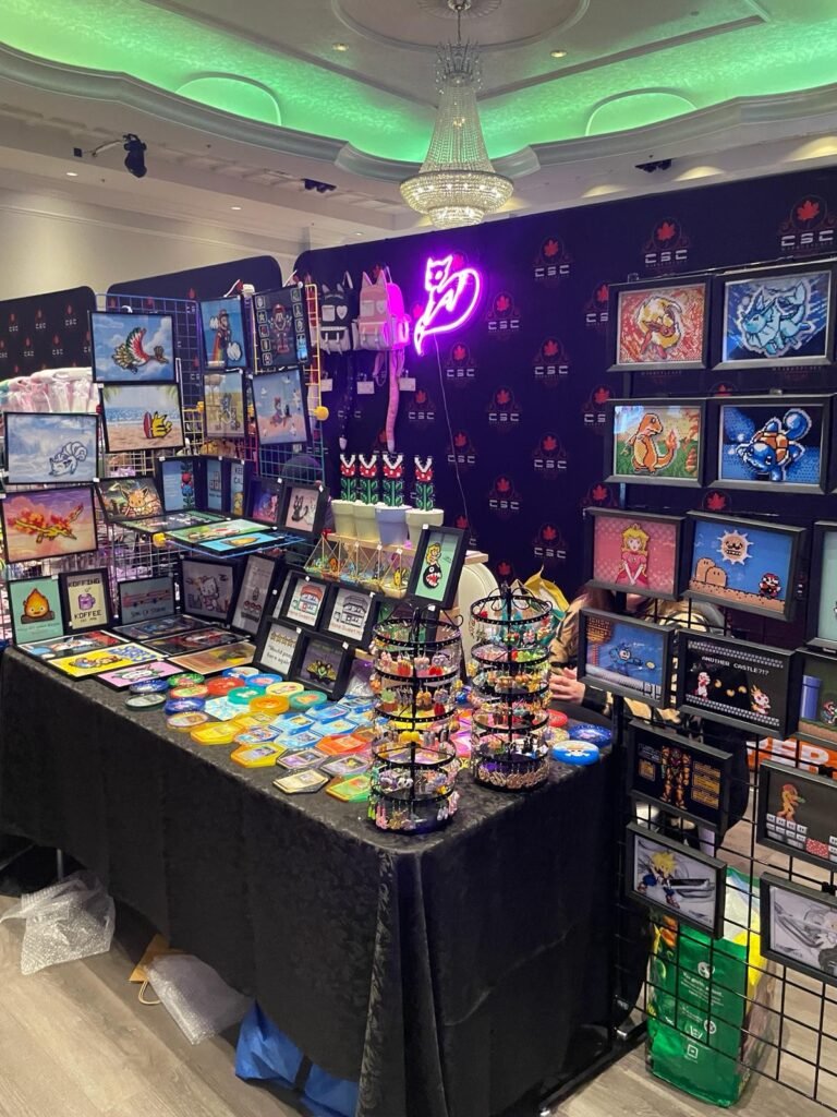Artist Alley Booth