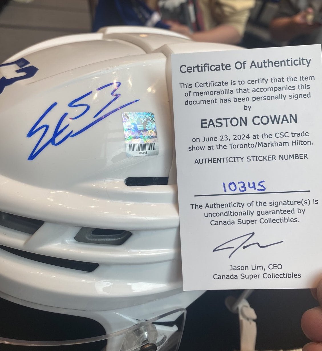 10345 Easton Cowan Helmet