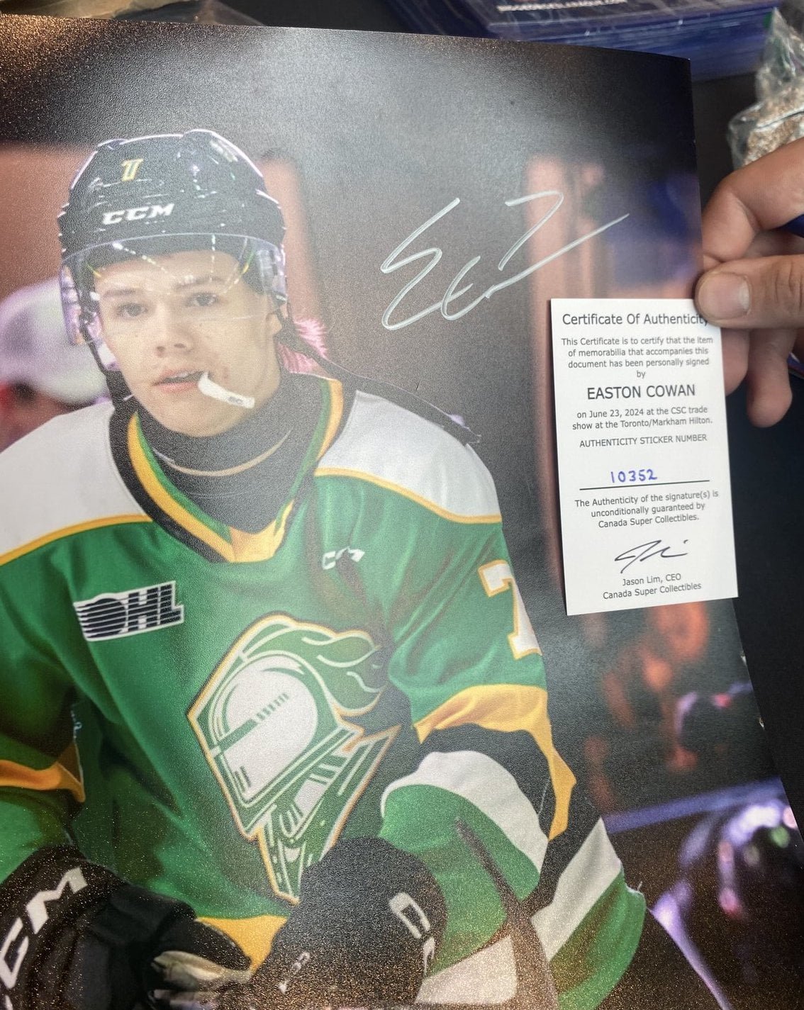 10352 Easton Cowan Poster