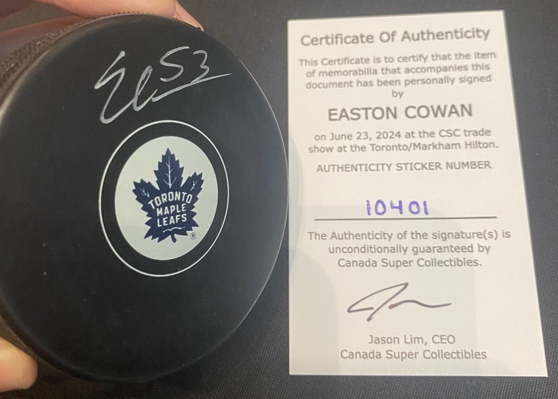 10401 Easton Cowan Puck