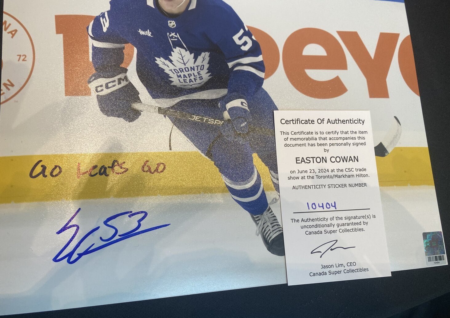 10404 Easton Cowan Poster