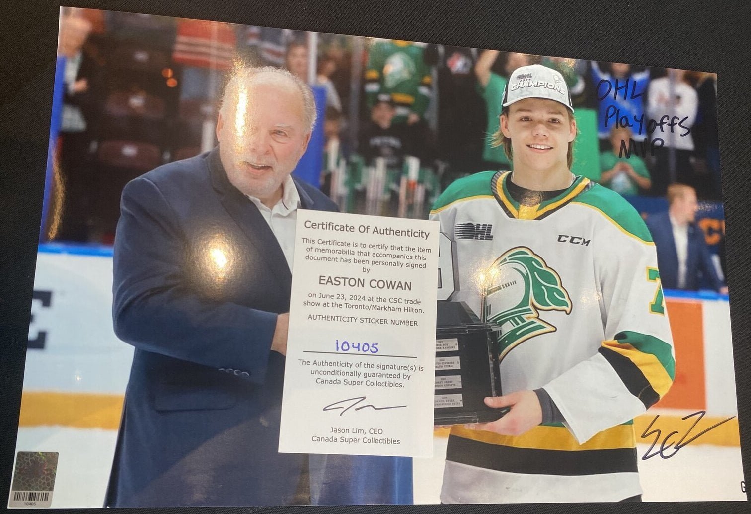 10405 Easton Cowan Poster