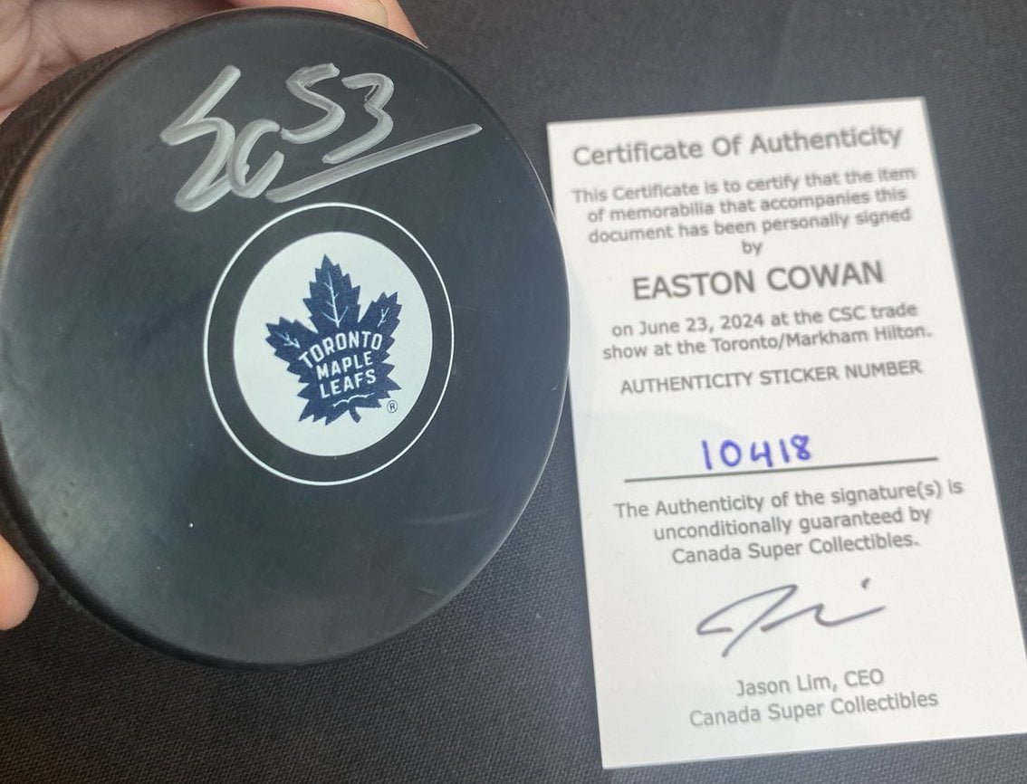 10418 Easton Cowan Puck