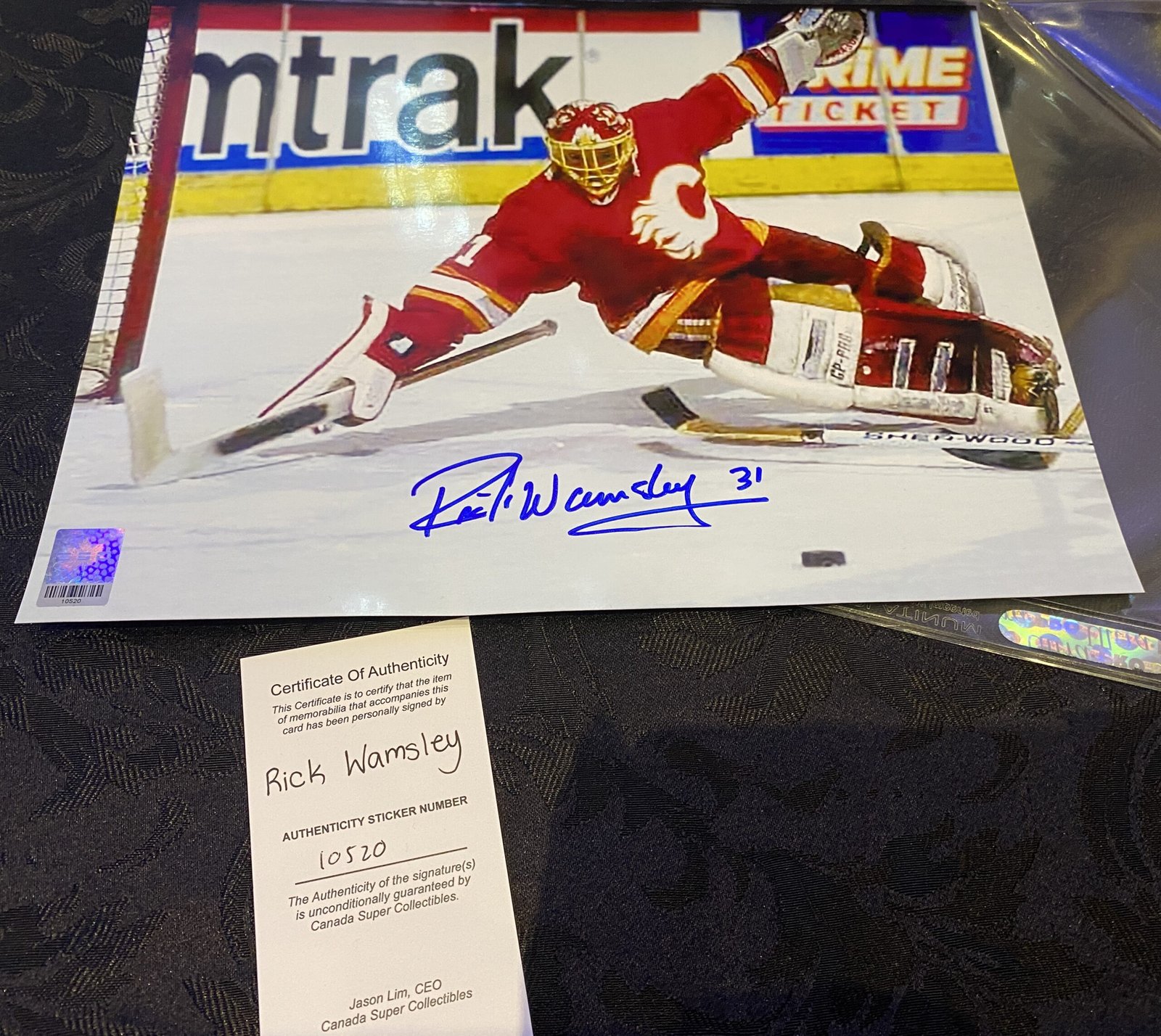 10520 Rick Wamsley Photo