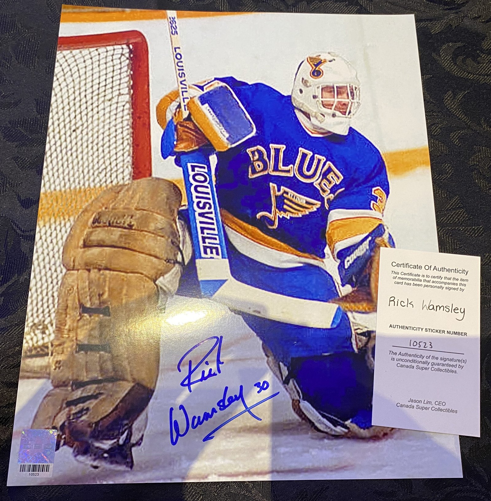 10523 Rick Wamsley Photo