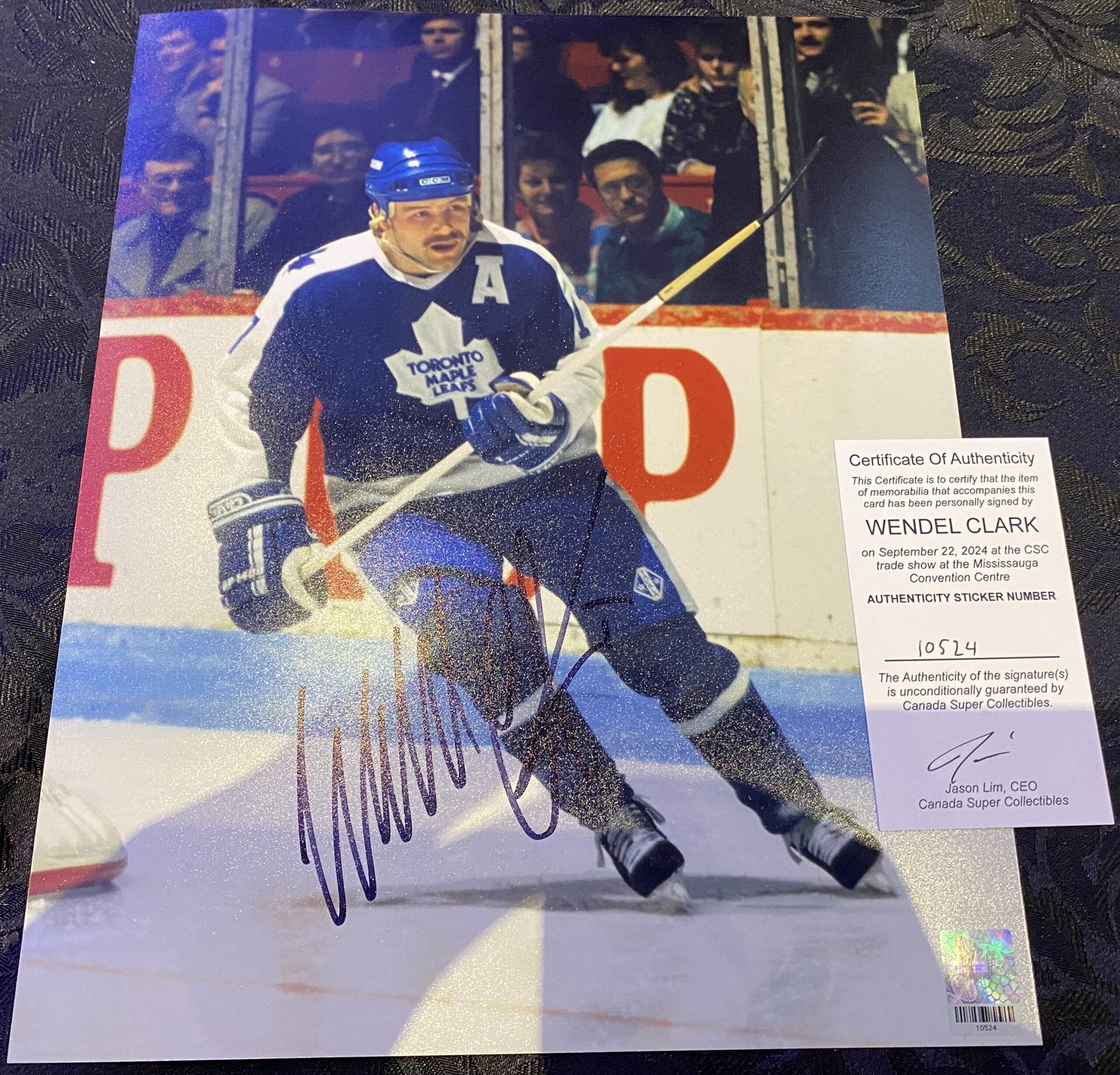 10524 Wendel Clark Photo