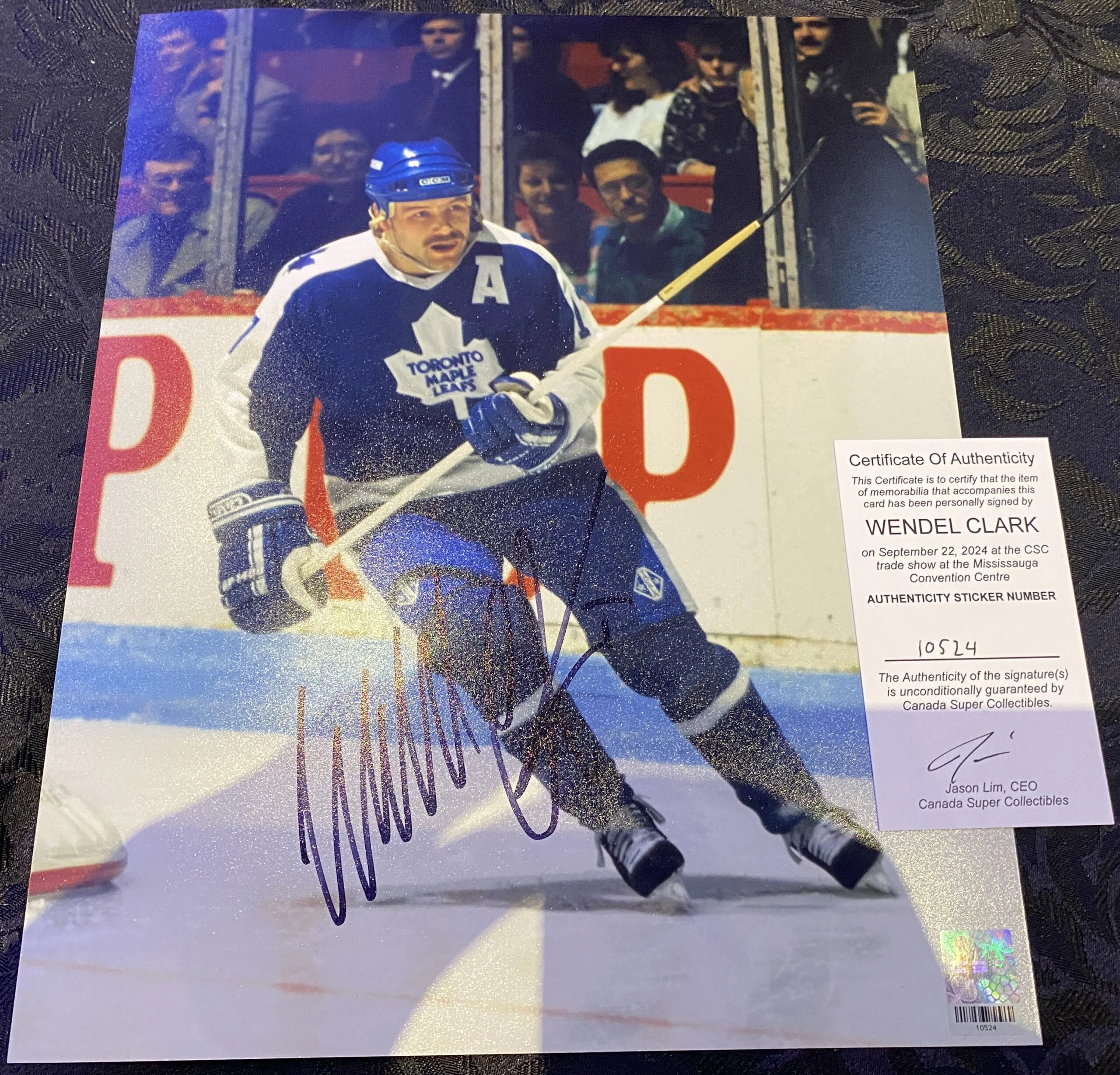 10524 Wendel Clark Photo