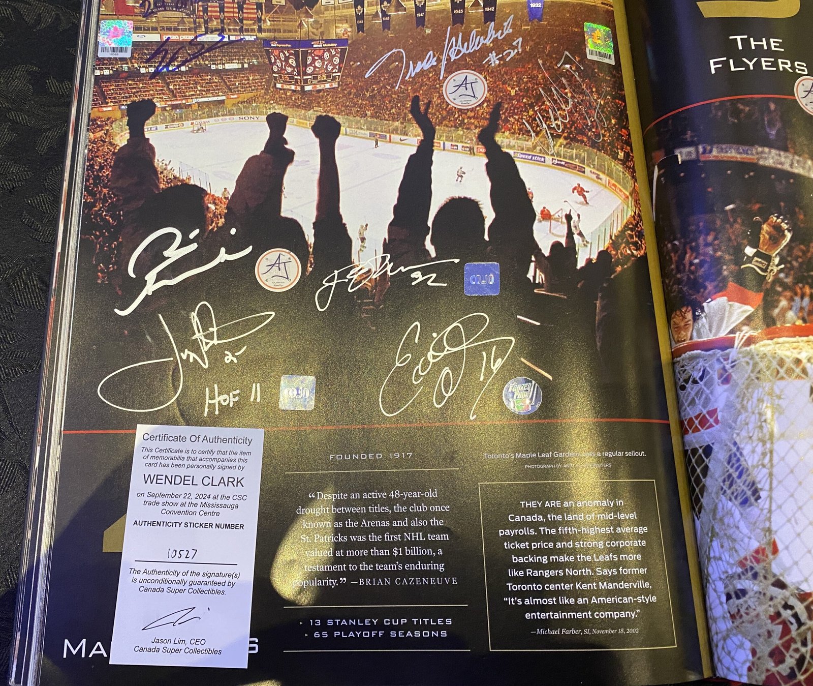 10527 Wendel Clark Book