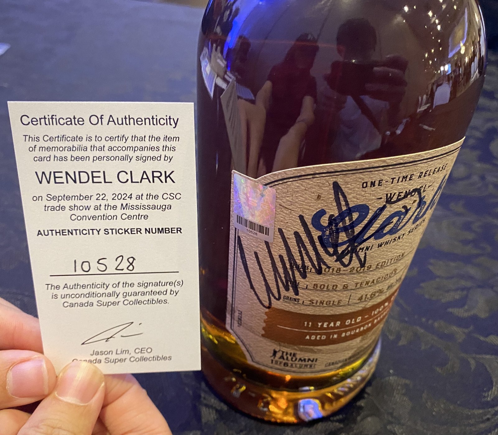 10528 Wendel Clark Whiskey