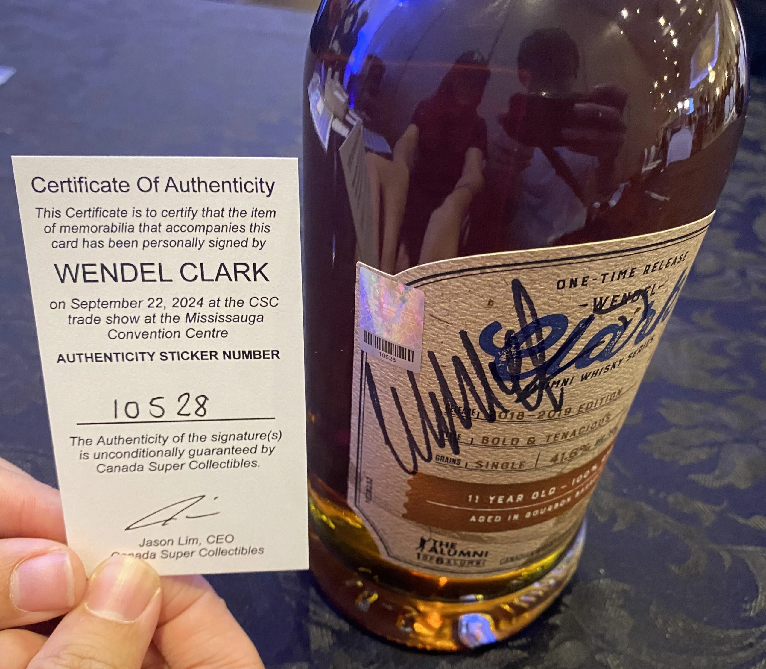 10528 Wendel Clark Whiskey