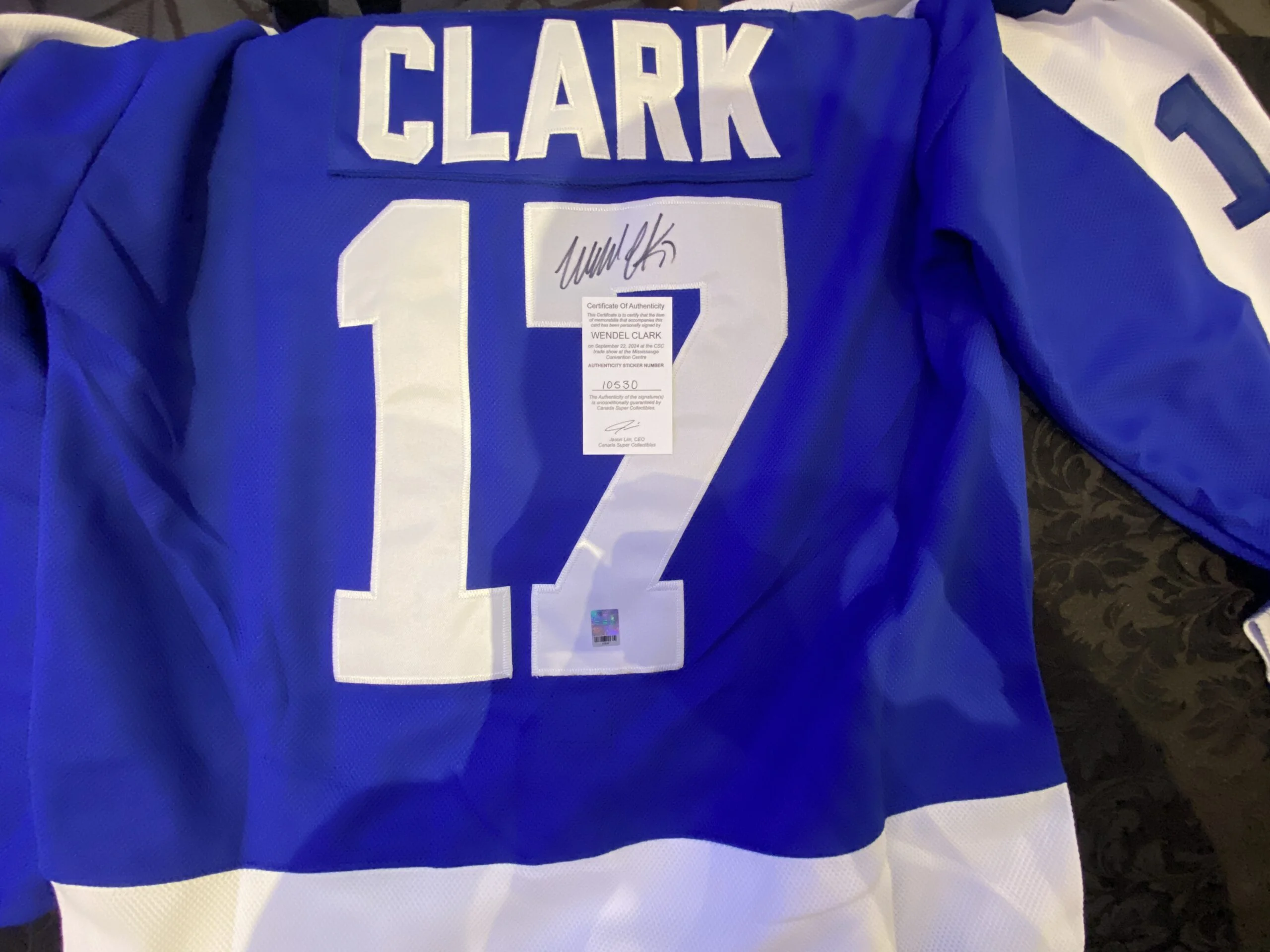 10530 Wendel Clark Jersey