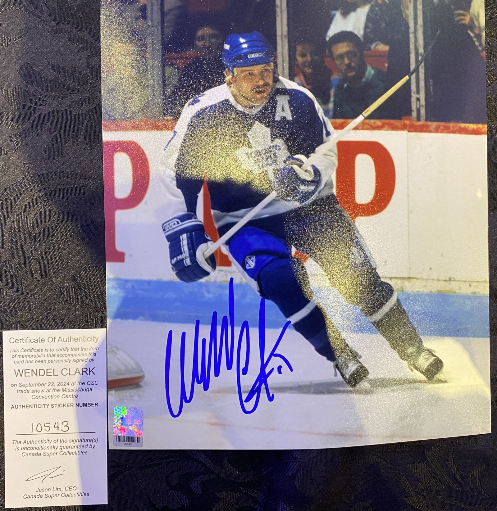 10543 Wendel Clark Photo