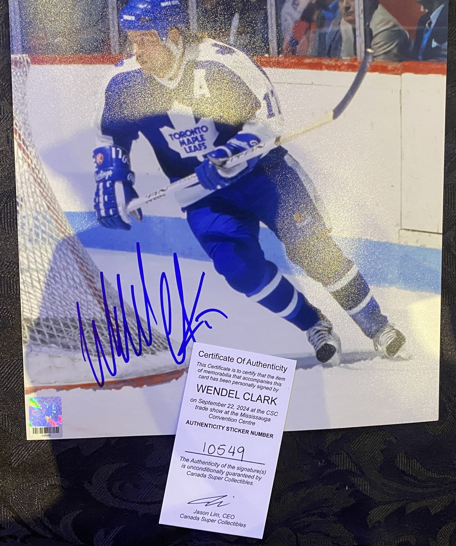 10549 Wendel Clark Photo