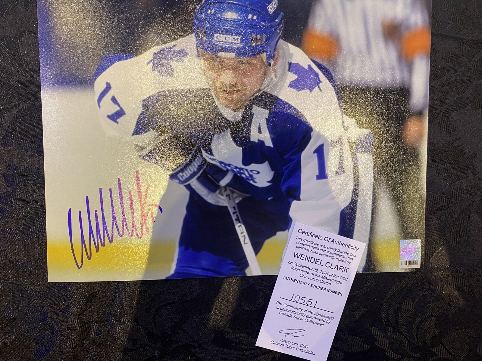 10551 Wendel Clark Photo