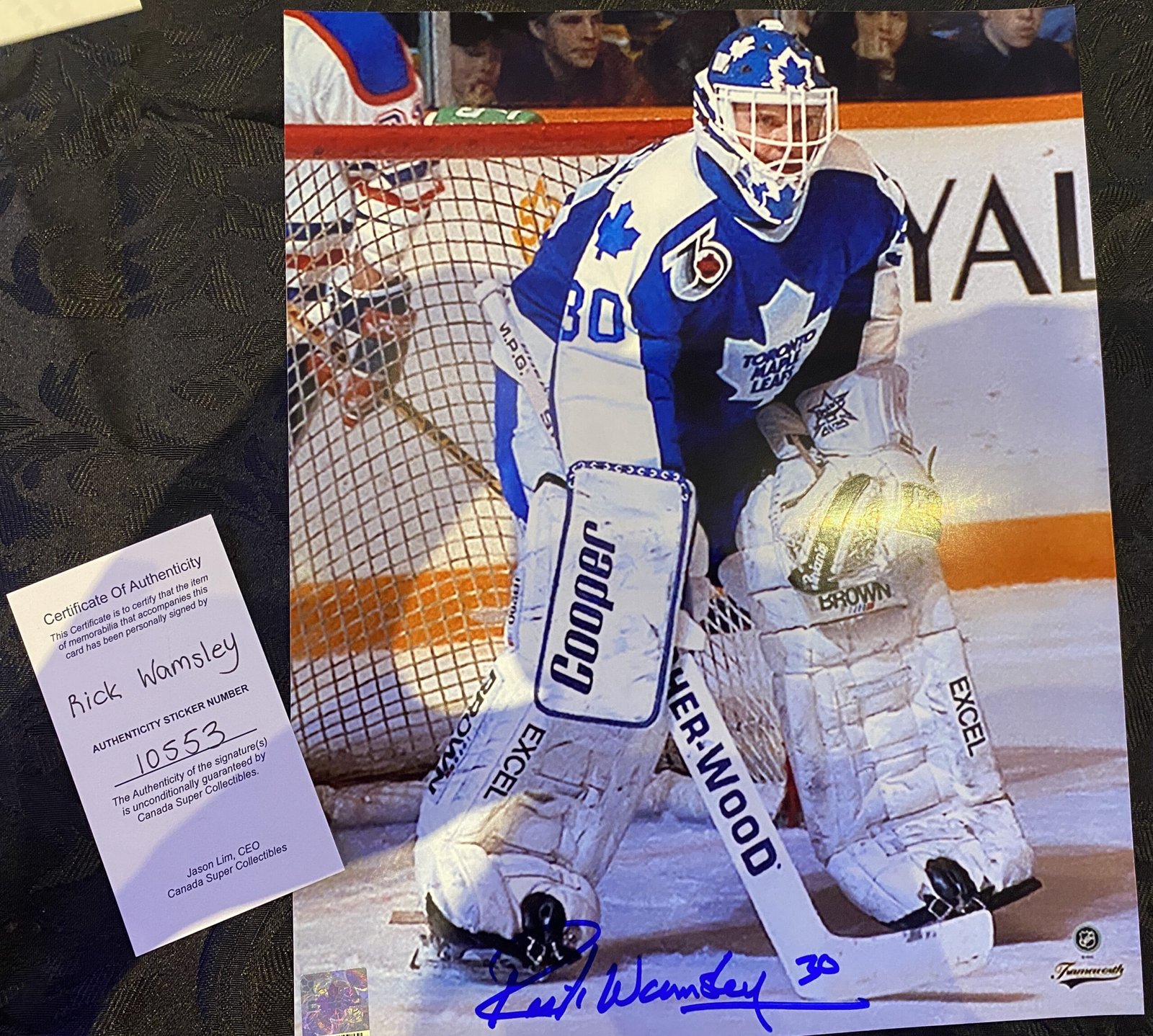 10553 Rick Wamsley Photo