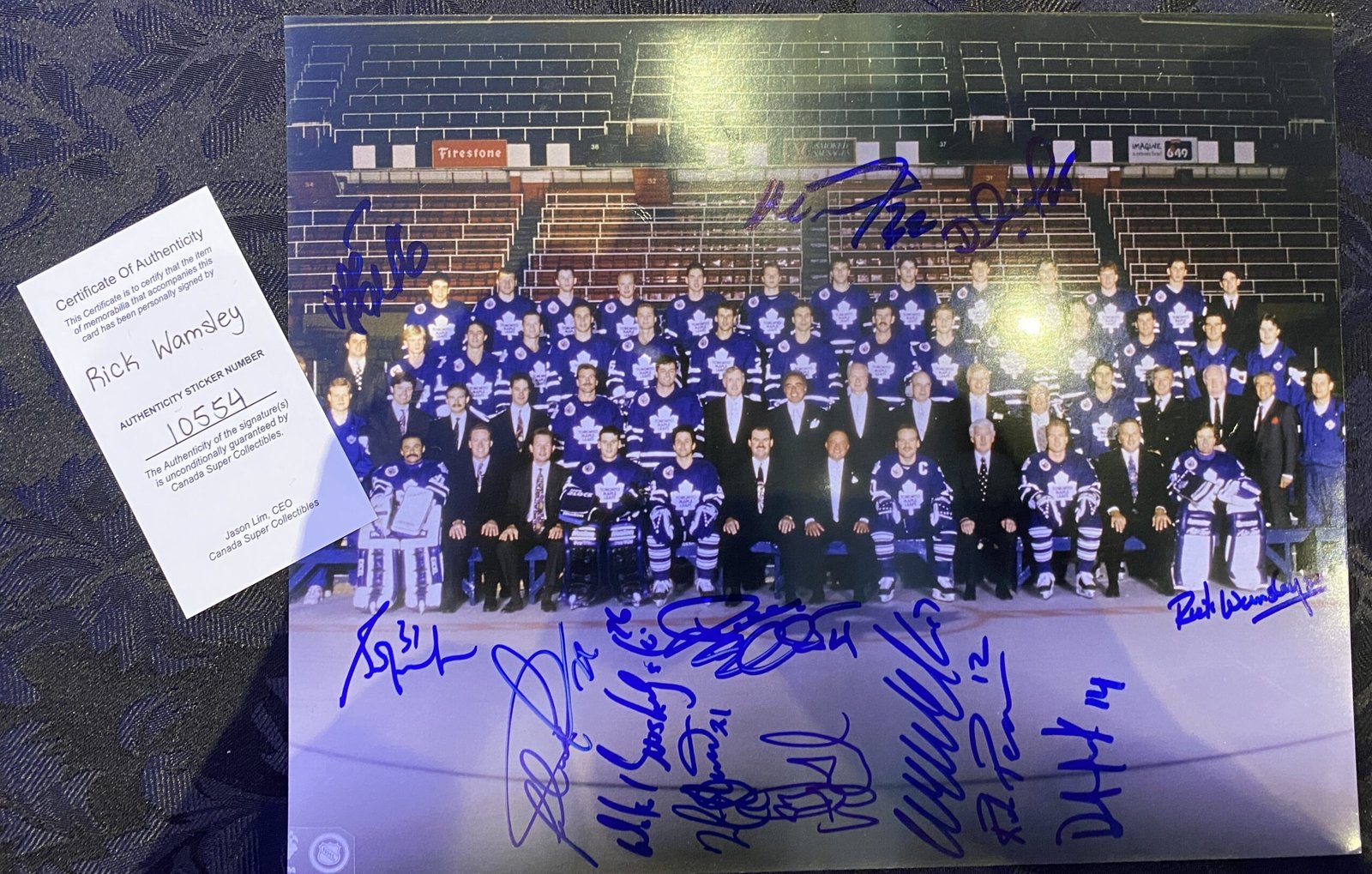 10554 Rick Wamsley Photo