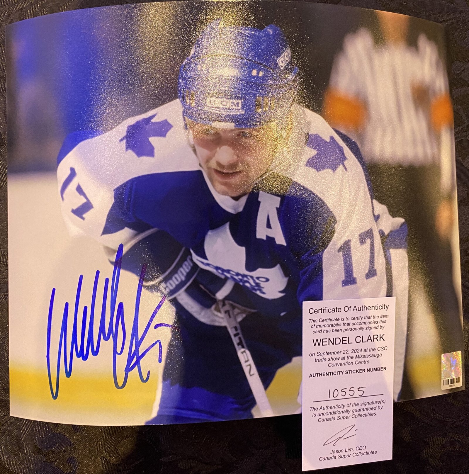10555 Wendel Clark Photo