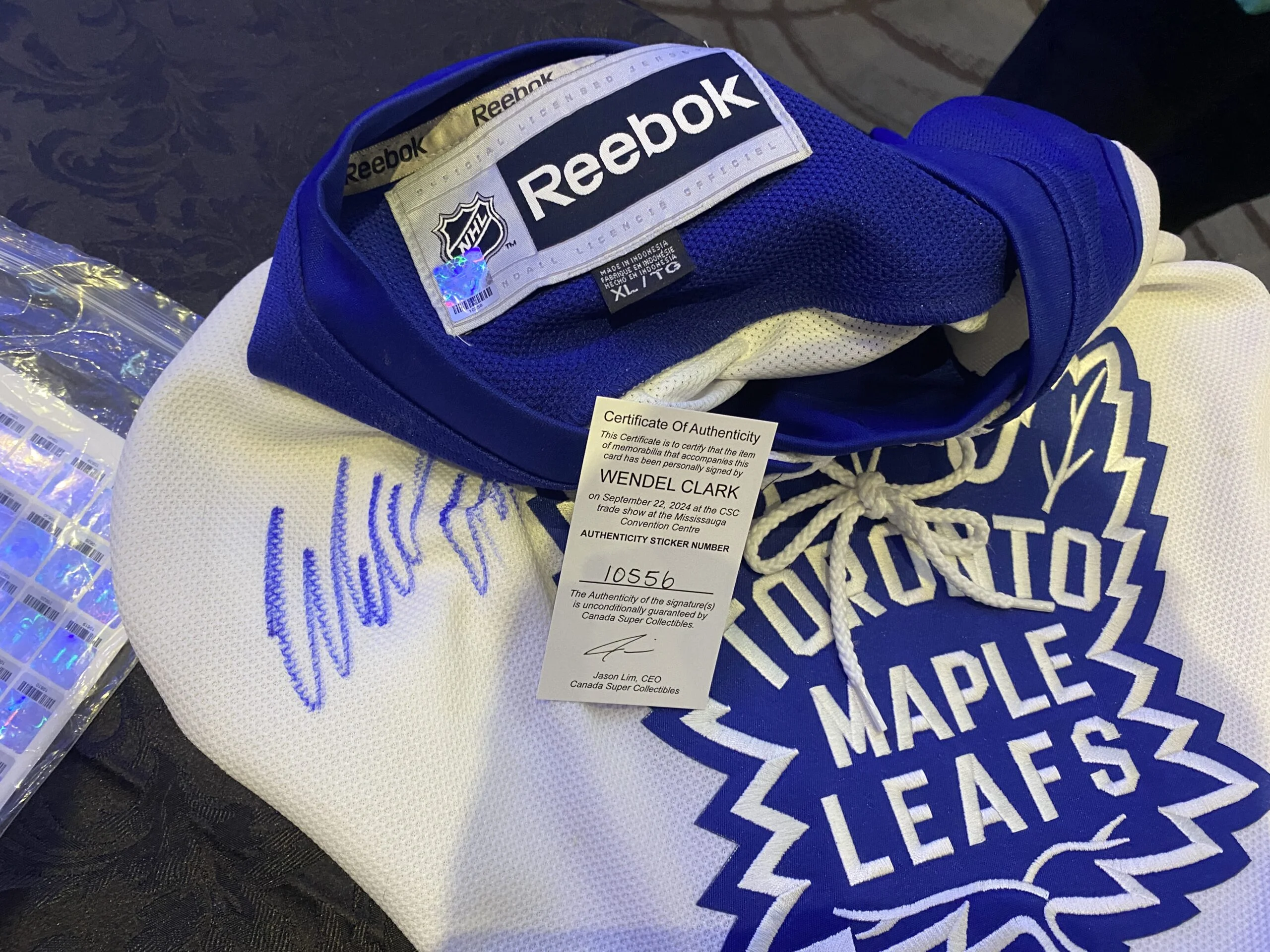 10556 Wendel Clark Jersey